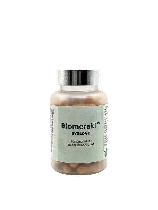 EYELOVE – Naturligt tillskott för syn, torra ögon & makuladegeneration
