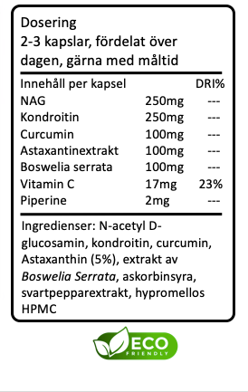Ledhälsopaket – Naturligt tillskott för leder, rörlighet & inflammation