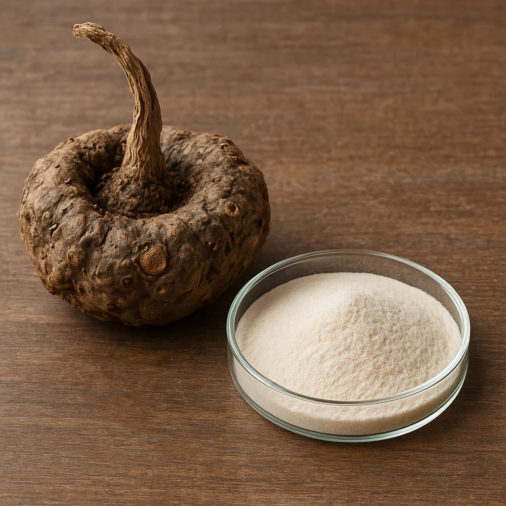 Konjakrot PURA – Konjaktsrotextrakt & Glukomannan för viktkontroll