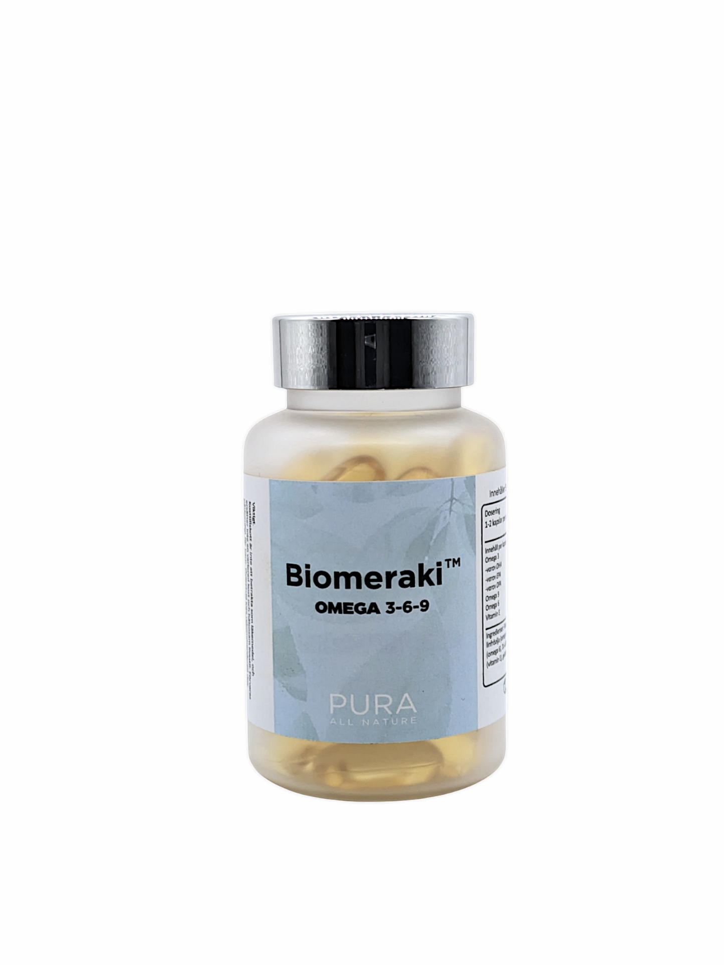 Omega 3-6-9 PURA – Naturligt tillskott för hjärta, hjärna & hud
