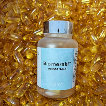 Omega 3-6-9 PURA – Naturligt tillskott för hjärta, hjärna & hud